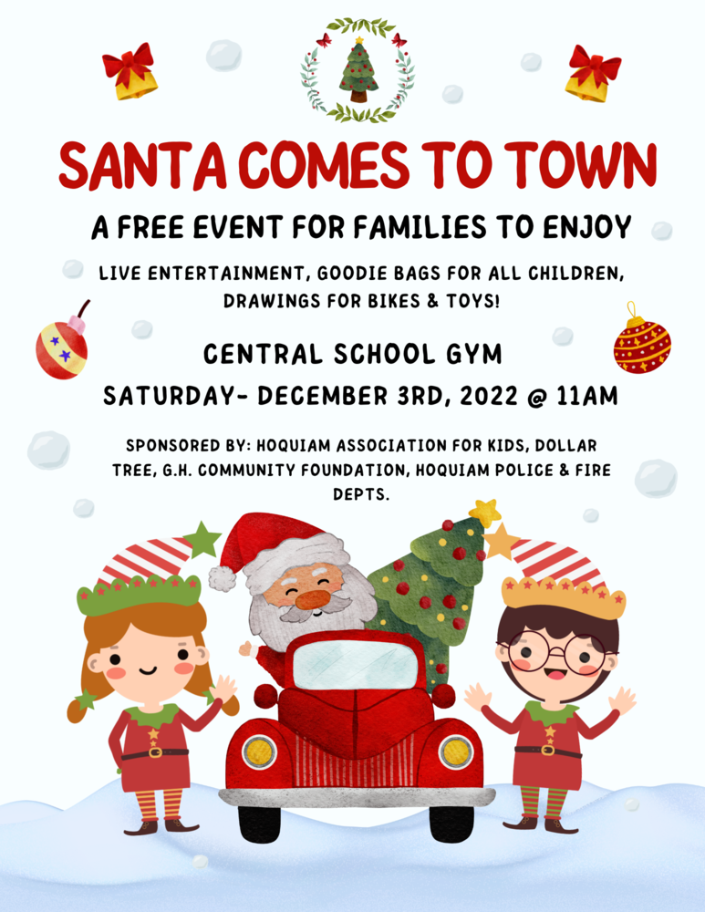 Santa comes to Town Event